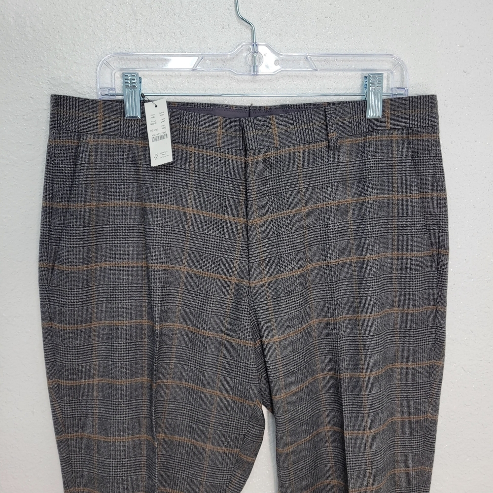 J Crew Ludlow Slim-fit suit pant in Italian wool blend BZ602 Size 33x30 NWT Suit - Picture 6 of 9